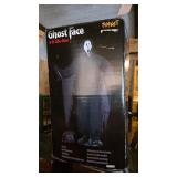 6 foot halloween ghost in stand, ghost face