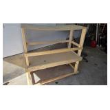 4 homemade carts on wheels, 2x4ft