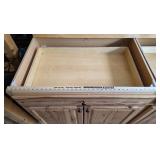 36in wooden cabinet no top