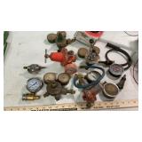 REGULATORS, WELDING GOGGLES, GATE LATCH & MORE