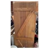 WOOD DOORS, CROQUET SET, STOOLS & MORE