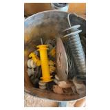 ELECTRIC FENCE PARTS, GATE HINGES, & MISC