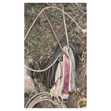 RANCH ROPE, HALTERS, CINCHES & MISC.