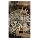 TIRE CHAINS & ASSORTED ROLLER CHAIN