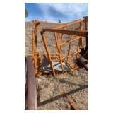 METAL FRAME & SHOP MADE CONVEYOR