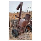SHOP MADE IMPLEMENT & SQUEEZE CHUTE