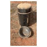 (2) CHARCOAL SMOKERS