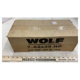 (640) ROUNDS WOLF 7.62x39 HP CASE