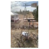 WINDMILL, GARDEN PLOW & WAGON WHEEL PARTS