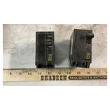 SQUARE D BRAKERS, PAD LOCKS, MAGNETS & MISC