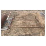 (2) TRUCK BED CAGE & SMALL TANK