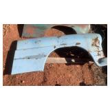 (2) CHEVY TRUCK FENDERS & CHROME BUMPER