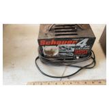 SCHAUER BATTERY CHARGER, HEATER & SHOP LIGHT