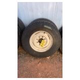 (2) TIRES W/RIMS SIZE 31X10.50R16.5LT