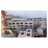 ASSORTED CEMENT BLOCK