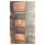 (3) WOOD SCHOOL DESKS