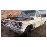 1968 FORD F-100 CUSTOM CAB PICKUP