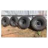 (4) ATV TIRES