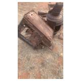 ASSORTED CAST IRON STOVE PARTS