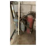 FIRE EXTINGUISHER, AIR TANK &  OTHER