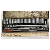 3/8 IMPACT SOCKETS, SOCKET SET & SOCKETS
