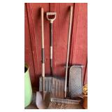SHOVELS, SPRAYER, TRASH CANS, SIFTER AND MORE