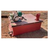 FIBERGLASS WATER TANK W/PUMP