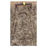 3 POINT BALE SPEAR AND WHEEL