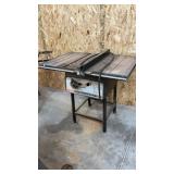 CRAFTSMAN 10" BENCH SAW (WORKS)