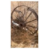 (2) WAGON WHEELS