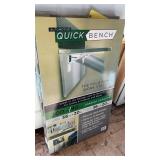 (2) AUTOMOTIVE QUICK FOLD DOWN BENCHES (NEW)