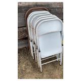 (7) FOLDING CHAIRS