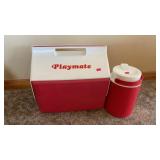 (3) COOLERS & FIRE FIGHTERS BAG (ATG)