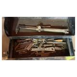 TOOLBOX W/ TORCH HEAD & MISC.