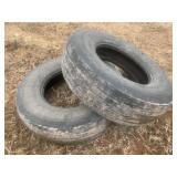 (2) TRUCK TIRES (315/80R22.5)