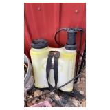 BACK PACK SPRAYER, NAILS & SPRINKLERS