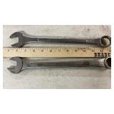 (32) SAE COMBO WRENCHES