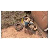 PITCHER PUMP, STIRUPS & METAL PLATES