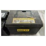 (2) 12 VOLT CAR BATTERIES