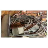 1" POLY PIPE, 3/4" POLY PIPE, USED PUMP WIRE,