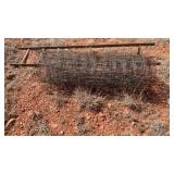 METAL LADDER & ROLL OF FENCING