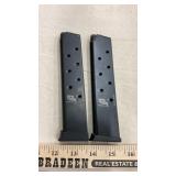 (2) 9MM HIGH POINT MAGAZINES