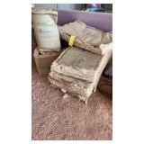 ASSORTED R13 INSULATION & STYROFOAM PIECES