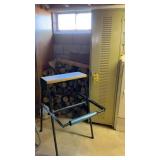 METAL LOCKER AND STAND