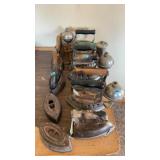 (12) CLOTHES IRONS