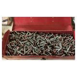 TOOLBOX W/METAL SCREWS, FUSES, SPRING PINS & MORE