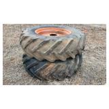 (2) TRACTOR TIRES & RIMS (13-26)