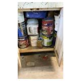 ASSORTED PAINT & STAINS