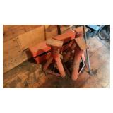 (3) JACK STANDS & CAUTION TRIANGLES