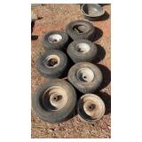 (6) GARDEN TRACTOR TIRES